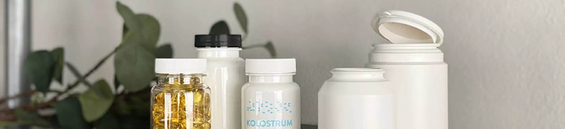 Pharmaburkar för djurvitaminer, kosttillskott och mediciner med snap-on lock
