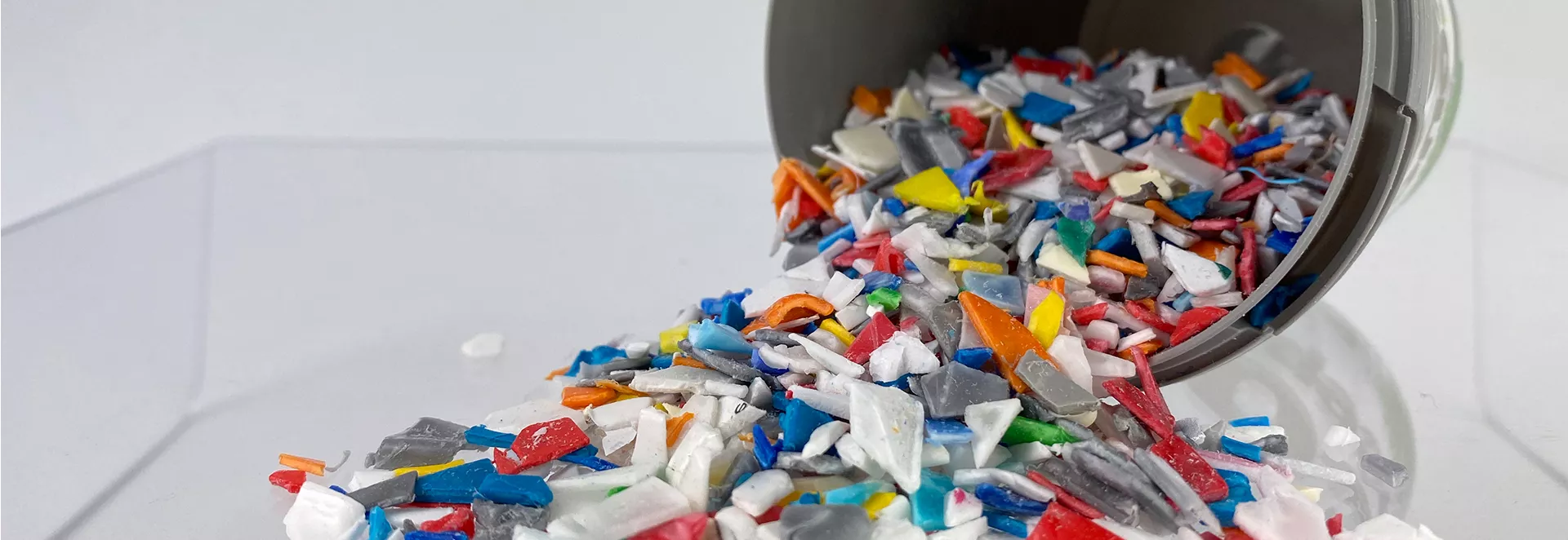 Plastgranulat för återvunna förpackningar